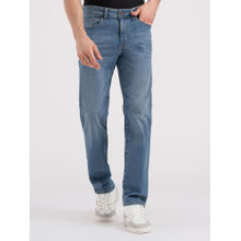 Red Tape Blue Solid/Plain Slim Fit Jeans