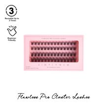 Simply Nam Flawless Pro Cluster Lashes, Reuseable, Zero Clumping