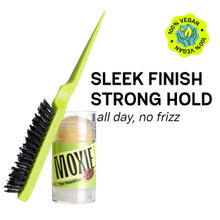 Moxie Beauty The Headliner Wax Stick & Hair Finishing Brush Duo