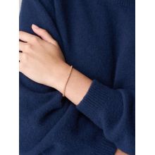 Fossil Ellis Rose Gold Stone Brass Bracelet