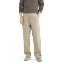 Rare Rabbit Beige Solid Loose Fit Jeans