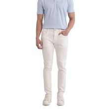 Rare Rabbit White Solid Slim Fit Jeans