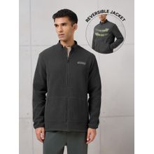 Technosport Men Kangaroo Pocket Reversable Winter Jacket with TECHNOWARM+