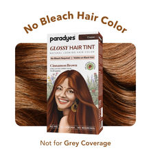 Paradyes Glossy Hair Tint Semi-Permanent Creme Color For Copper Cinnamon Brown