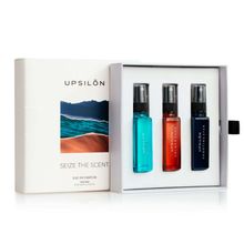 Upsilon Seize The Scent Discovery Set Eau De Parfum For Men - Pack Of 3
