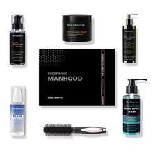 MEN DESERVE Men Grooming Kit For Dandruff Control And Beard Smoothening