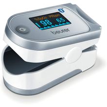 Beurer PO 60 Pulse Oximeter With Bluetooth And Health Manager App, 5 Years Warranty
