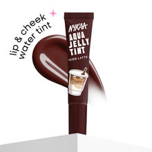 Nykaa Cosmetics Aqua Jelly Lip & Cheek Multi-use Water Tint - Iced Latte