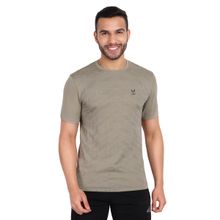 Heka Moisture Transport System Wicks Sweat And Dries Quick Training Grey Iconic Men's T-shirt
