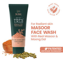 Nat Habit Fresh Masoor Dal Face Wash For Combination Skin, Face Cleanser For Brightening & Tan