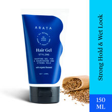 Arata Styling Hair Gel For Strong Hold & Definition Adds Texture & Control