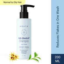 Arata Anti Dandruff Shampoo For Normal To Oily Hair With Tea Tree Oil, CutiBiome CLR, Neem