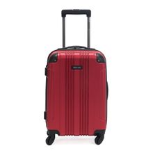 Reaction Kenneth Cole Check It Out Carry on Luggage Bag - Red