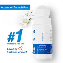 Be Bodywise 6% AHA BHA Advanced Underarm Roll On - For Pigmentation & Odour Control - Flora
