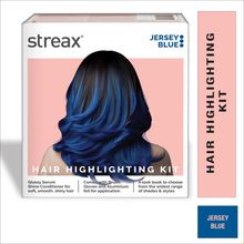 Streax Hair Colour Highlighting Kit - Jersey Blue