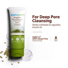Mamaearth Mung Bean Pore Cleansing Foam Scrub