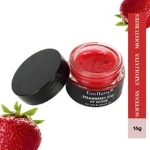 Ecoberry Strawberry Kiss Lip Scrub