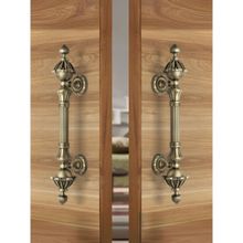 Plantex Main Pull Handle Door Handle Main- Pack of 2 (S-136-Brass Antique)