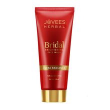 Jovees Herbal Bridal Brightening Face Wash For Ultra Radiance & Brightening Skin For All Skin Types - 120 ml