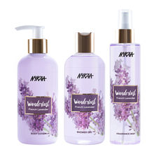 Wanderlust French Lavender Shower Gel + Body Lotion + Fragrance Mist Combo