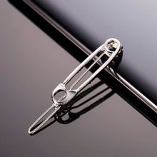Ferosh Silver Safety Pin Hairpins (Set Of 2)