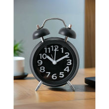 The Better Home Black Alarm Clock Twin Bell