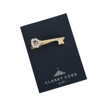Closet Code Key Tie Bar