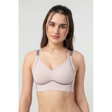 bodyline Purple Seamless with Contour Cups featuring Full Coverage Bra
