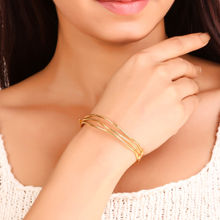 Zohra Handcrafted & Gold Plated Asta Bracelet