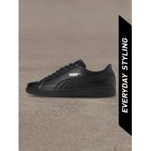 Puma Smashic Unisex Black Sneakers (UK 3)