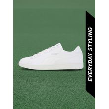 Puma Smashic Unisex White Sneakers (UK 3)