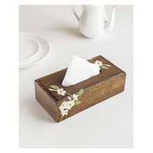 AURUM CRAFTS Bella Mango Wood Tissue Box
