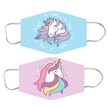 The Cutians Multi-colour Printed Three-Ply Face Mask (Pack of 2)