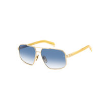 David Beckham 205838 Blue Aviator Men Sunglasses (61)