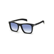 David Beckham Men Blue Lens Rectangle Sunglasses - 203131 (53)