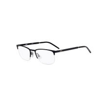 Hugo Men Rectangle Black Half Rim Frames - 101564