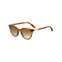 Kate Spade Brown Shaded Plastic UV Protection Full Rim Cat-Eye Sunglasses (51)