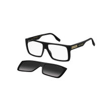 Marc Jacobs 205862 Grey Rectangular Flat Top Men Sunglasses (58)