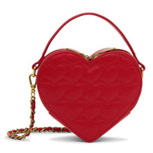 MIRAGGIO Sweet-Heart Red Crossbody Bag (S)