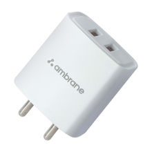 Ambrane Raap S21 15W Boostedspeed Dual Ports Charger White