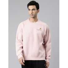 Xtep Pink Sweatshirt for Men
