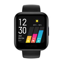 Realme Classic Watch 1.4" Large HD Color Display Full Touch Screen SpO2 Black - RMA161