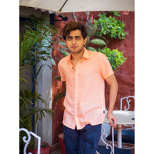 JAVINISHKA Softest Peach Slim Fit Unisex Modal Shirt