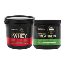 Optimum Nutrition Gold Standard 100% Whey Protein Double Rich Chocolate & Micronized Creatine