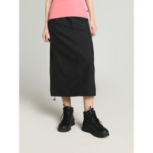 Puma DARE TO Midi Woven Women's Black Skirts