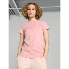 Puma Essentials Small Logo Women's Pink T-Shirt