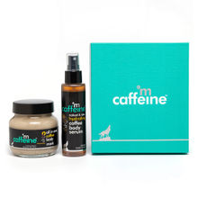 MCaffeine Coffee Quick Glow-up Body Gift Kit - Tan Removal Body Mask & Hydrating Body Serum