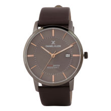 Daniel Klein Analog Gunmetal Dial Men's Watch (DK.1.12419-4)