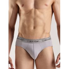 Calvin Klein Men Multi-Color Solid Mid Rise Briefs (Pack of 3)