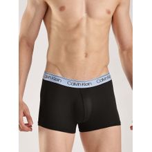 Calvin Klein Men Solid Low Rise Multi-Color Trunks (Pack of 3)